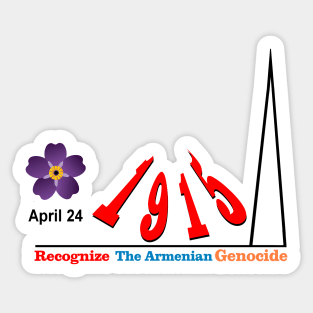 Armenian Genocide Memorial Sticker